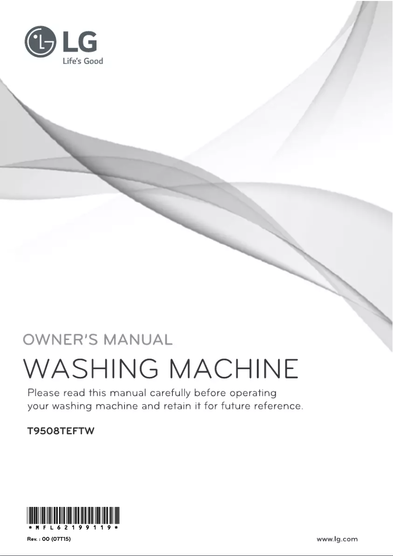 Page n°1 - Manuel utilisateur LG T9508TEFTW