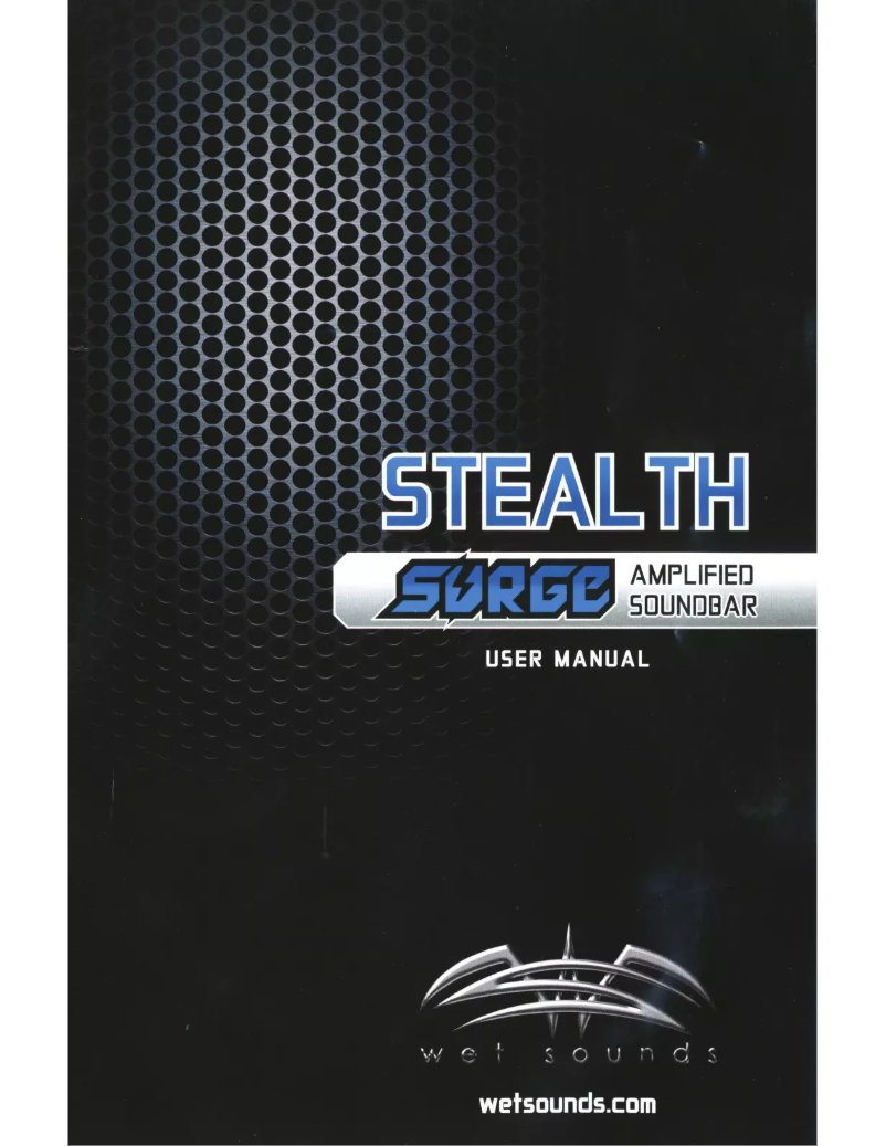Imagen de la primera página del manual del dispositivo Stealth Surge 6