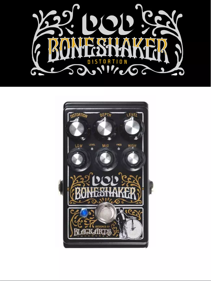 Page n°1 - Manuel utilisateur DOD Boneshaker