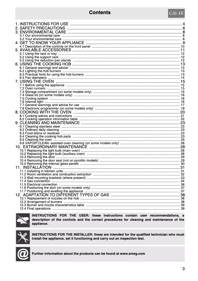 Image de la première page du manuel de l'appareil SUK92P9-1