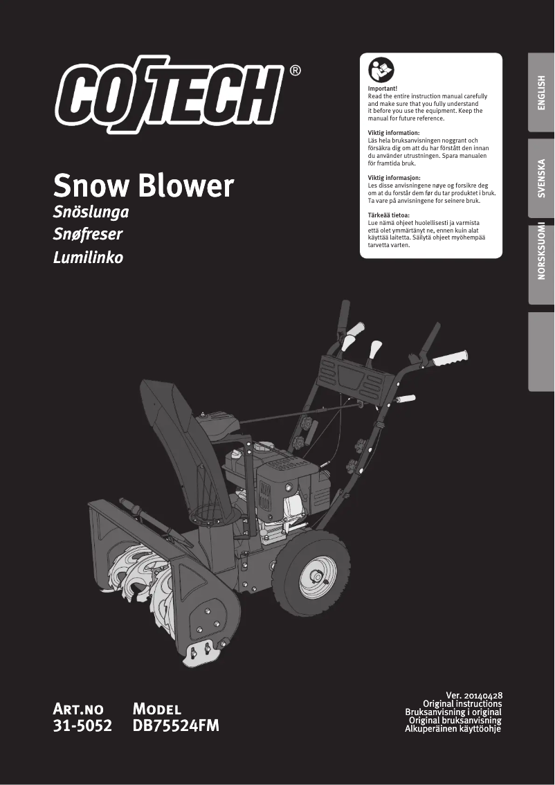 Página 1 del manual Manual de usuario Cotech 31-5052