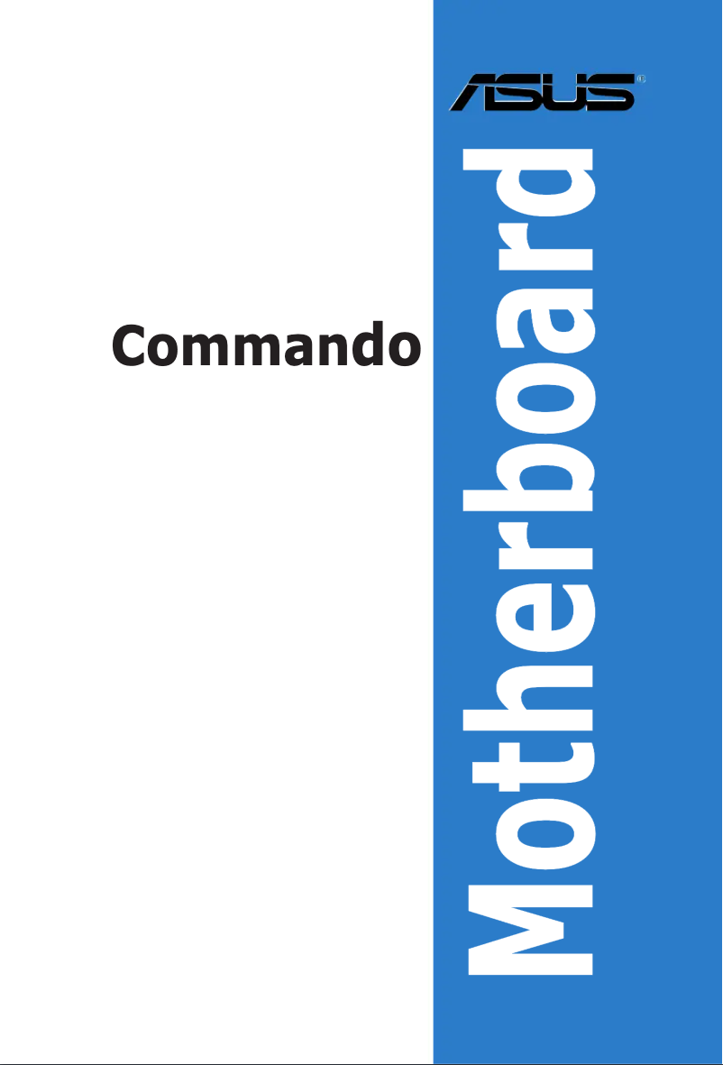 Page n°1 - Manuel utilisateur Asus Commando