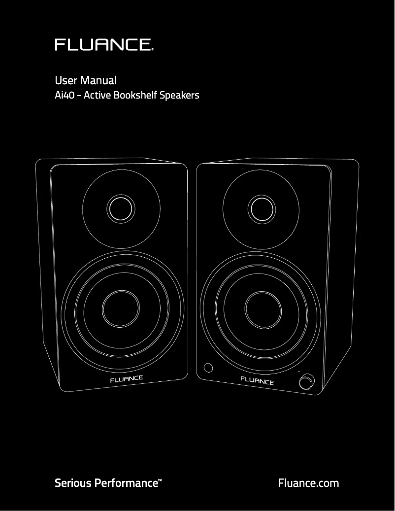 Page n°1 - Manuel utilisateur Fluance AI40W