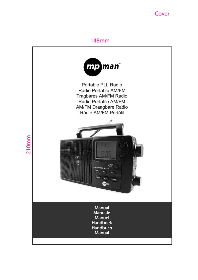 Page 1 de la notice Manuel utilisateur Mpman RP-S700