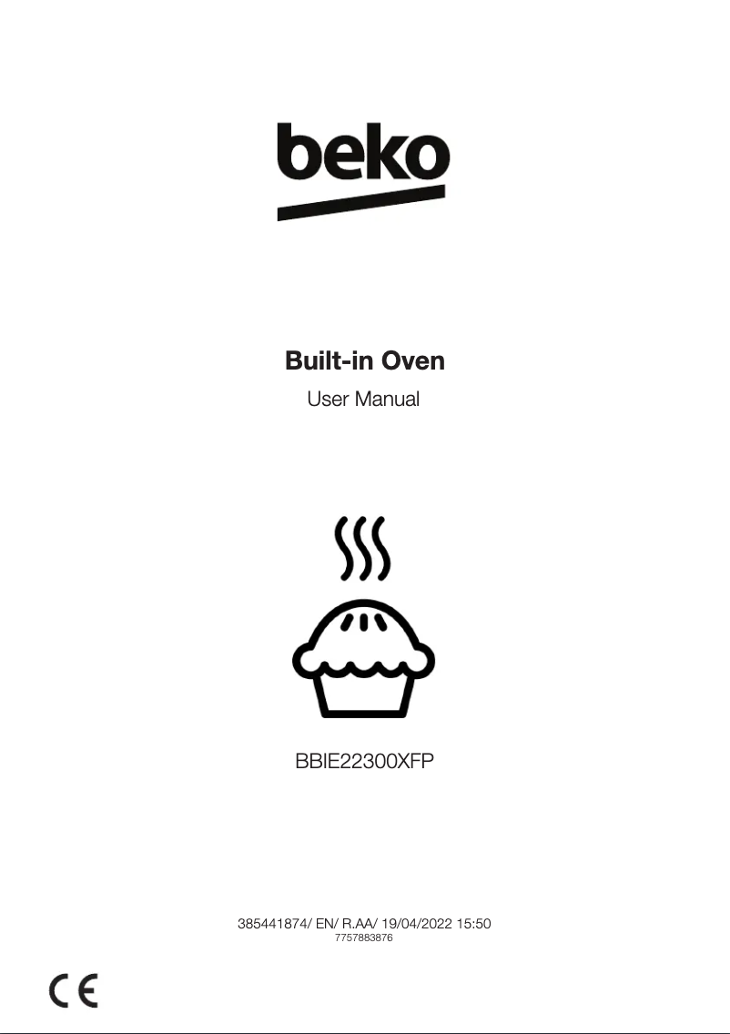 Image de la première page du manuel de l'appareil BBIE22300XFP