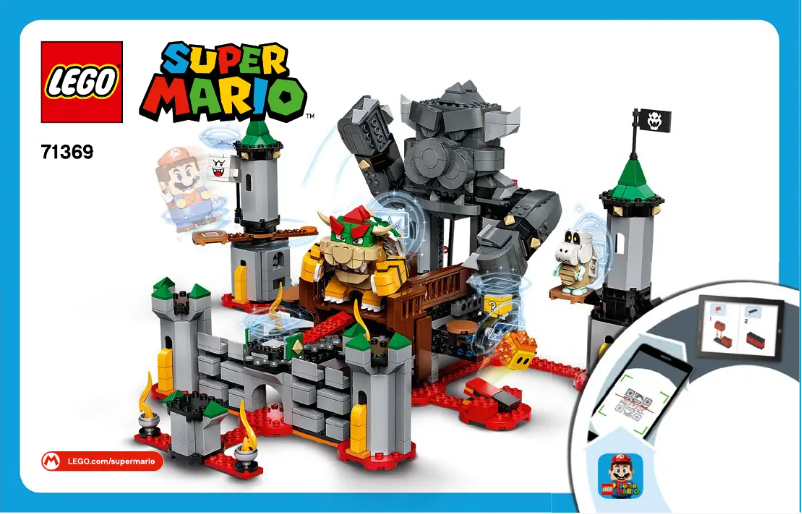 Page 1 de la notice Manuel utilisateur Lego Super Mario 71369
