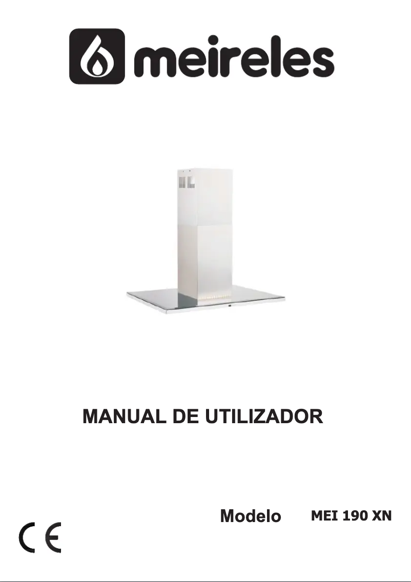 Image de la première page du manuel de l'appareil MEI 190 XN
