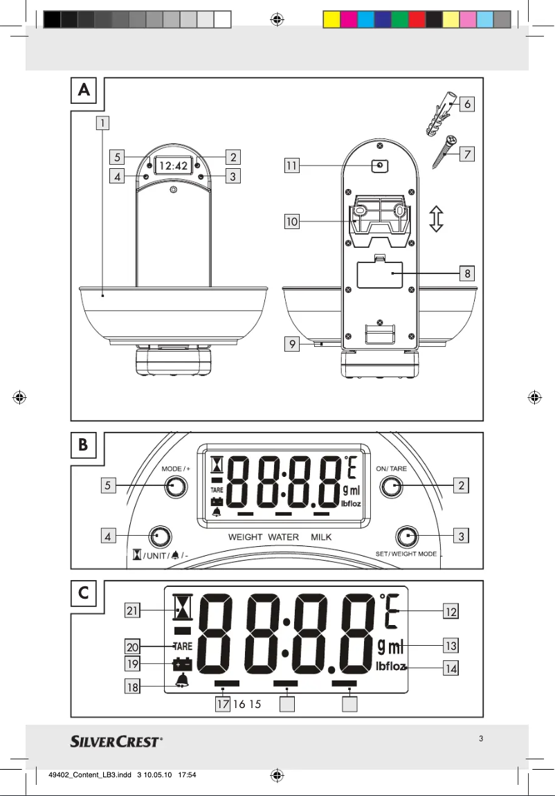 Image de la première page du manuel de l'appareil IAN 49402