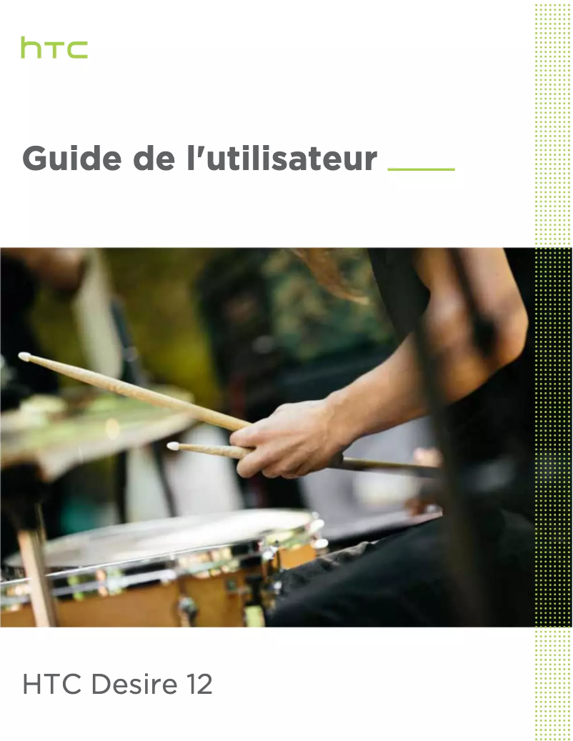 Page n°1 - Manuel utilisateur HTC Desire 12