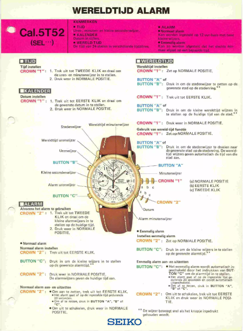 Image de la première page du manuel de l'appareil 5T52