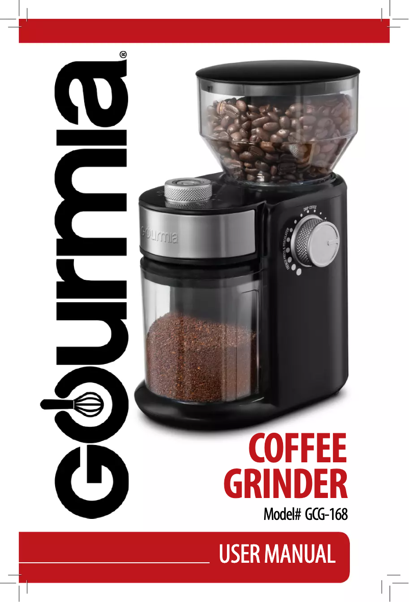 Page n°1 - Manuel utilisateur Gourmia GCG168