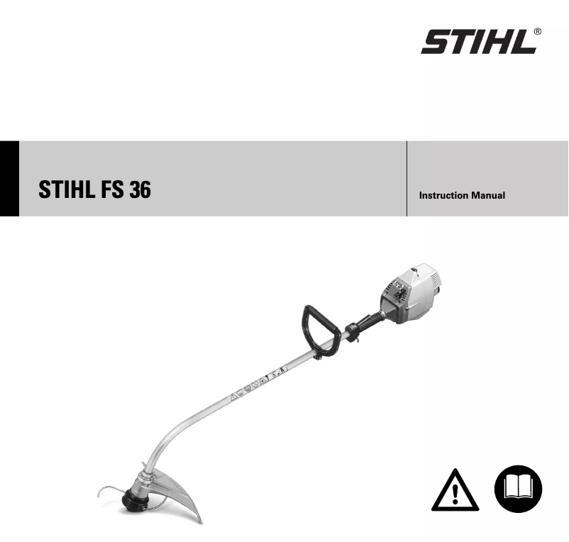 Page 1 de la notice Manuel utilisateur Stihl FS 36