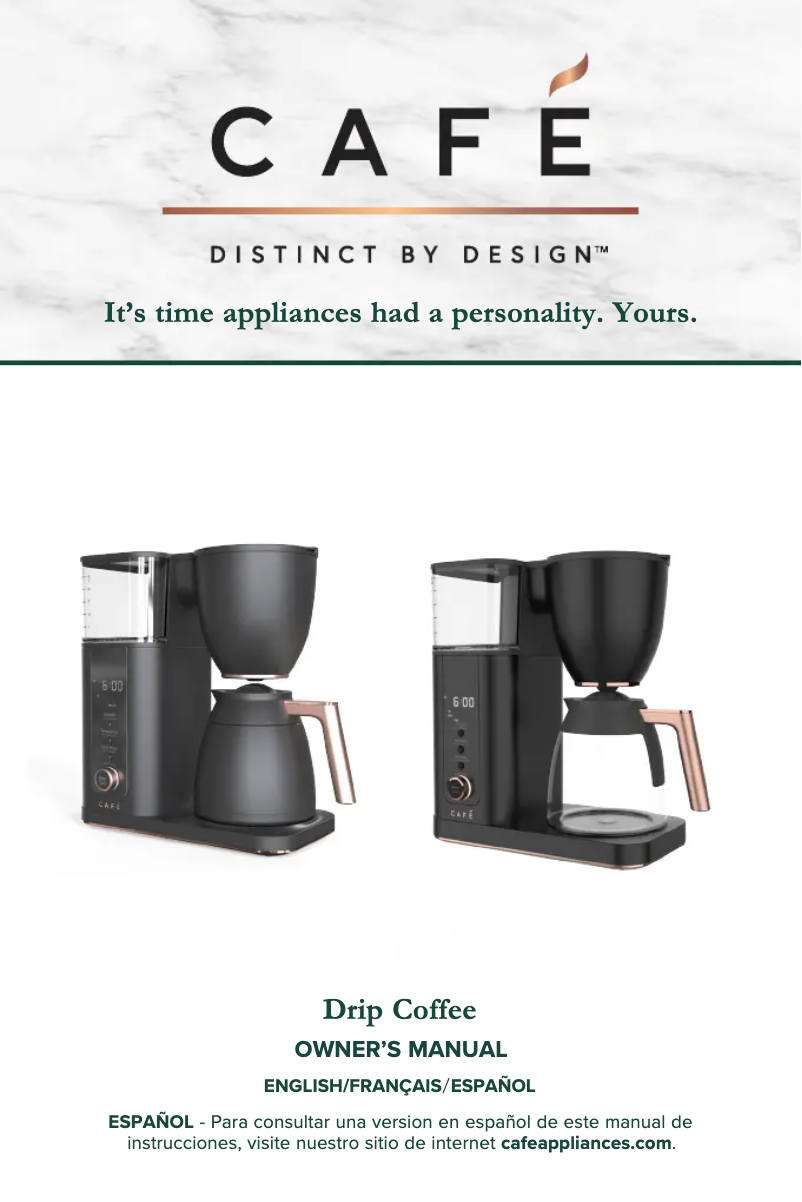 Page n°1 - Manuel utilisateur GE C7CDAAS2PS3