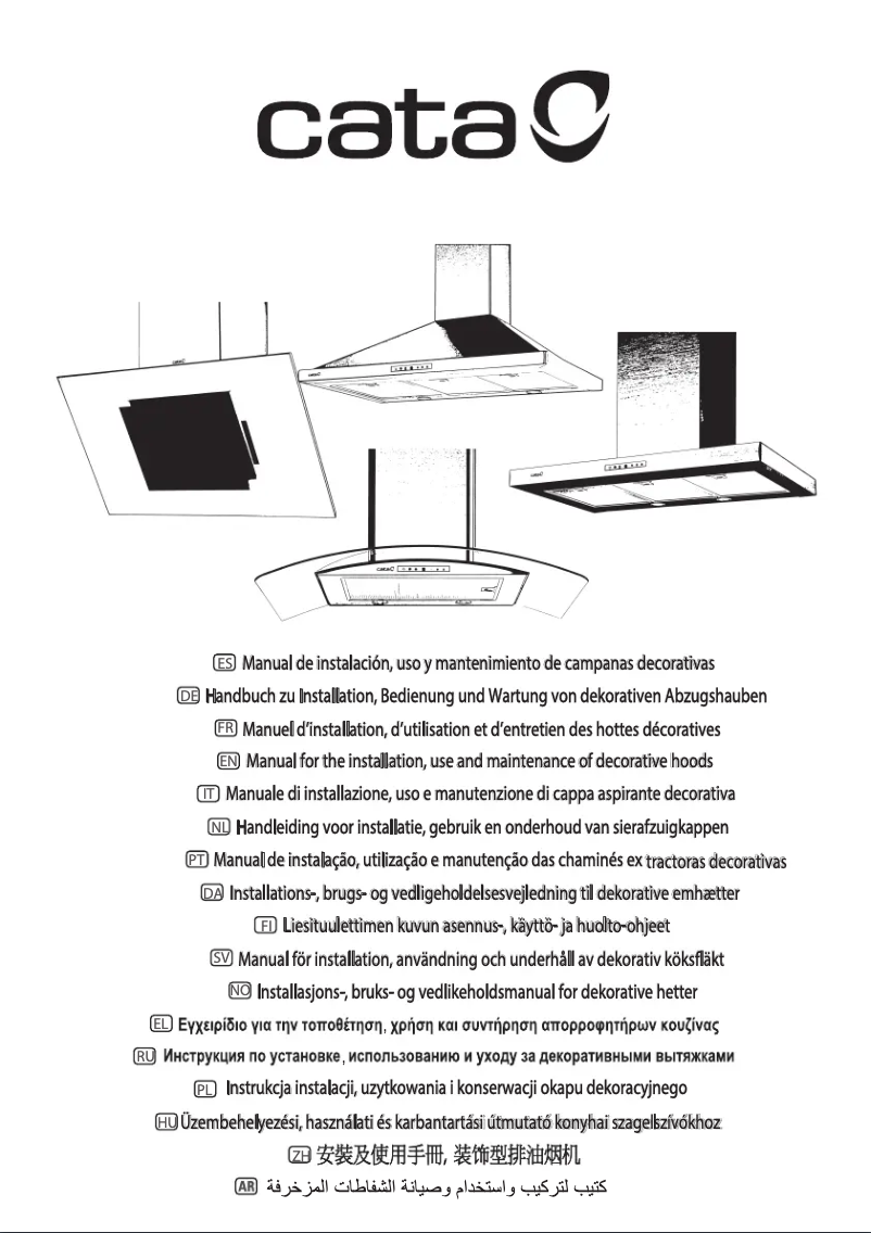 Page 1 de la notice Manuel utilisateur CATA VK 6000 BK