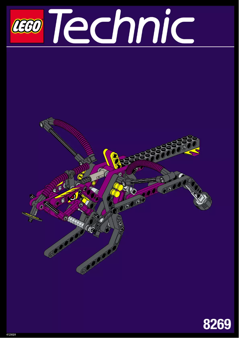 Page 1 de la notice Manuel utilisateur Lego Technic 8269