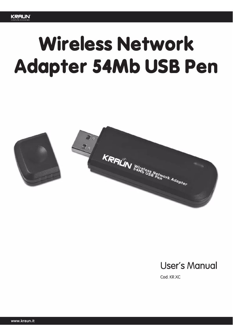 Página 1 del manual Manual de usuario Kraun KR.XC