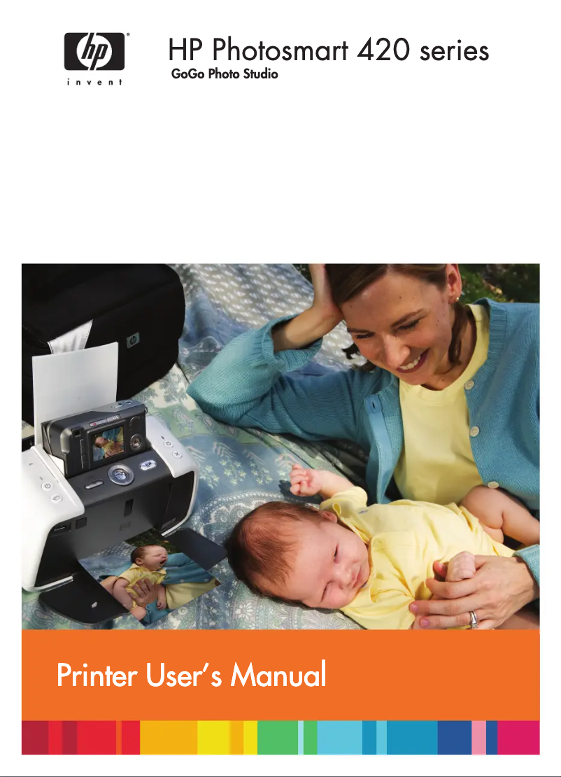 Image de la première page du manuel de l'appareil Photosmart 420