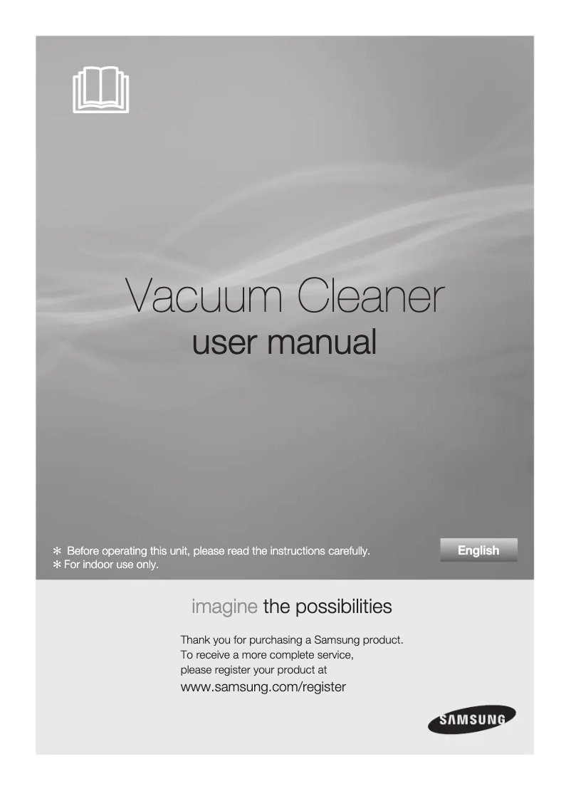 Página 1 del manual Manual de usuario Samsung SC6243