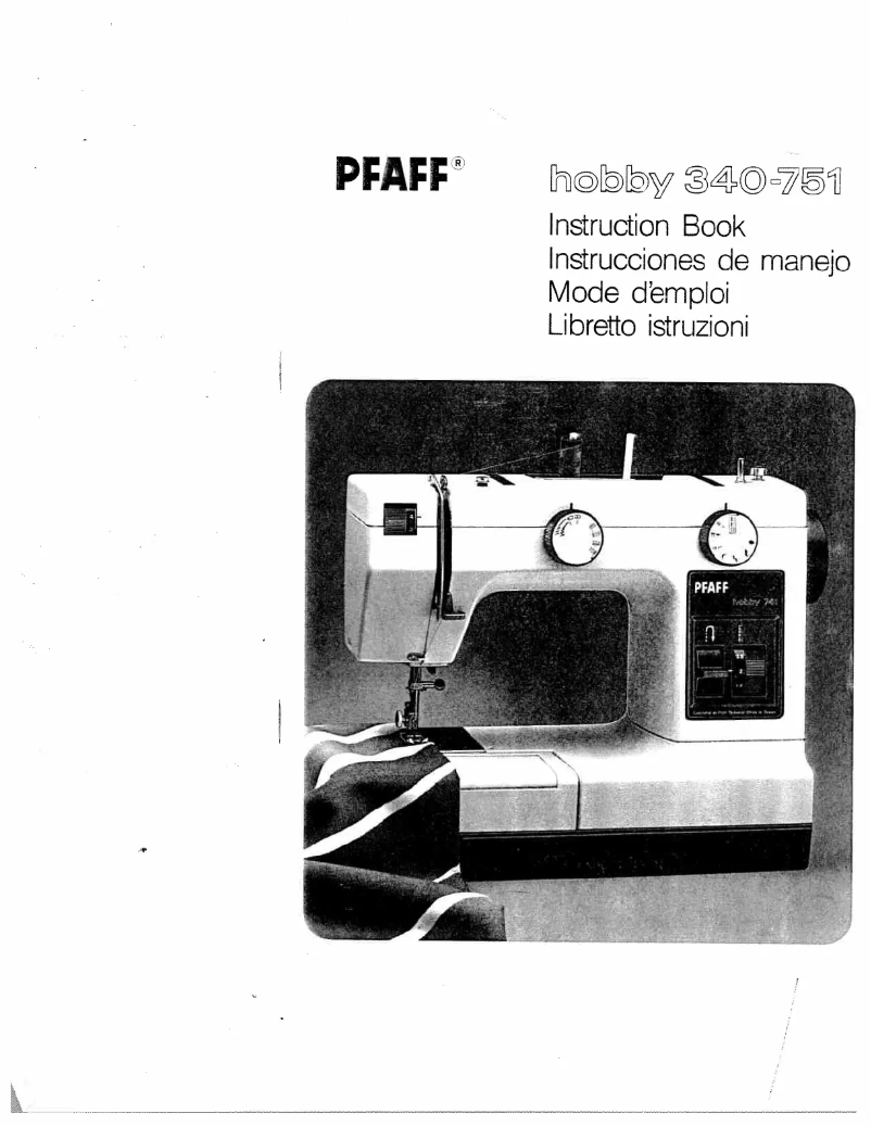 Image de la première page du manuel de l'appareil hobby 751