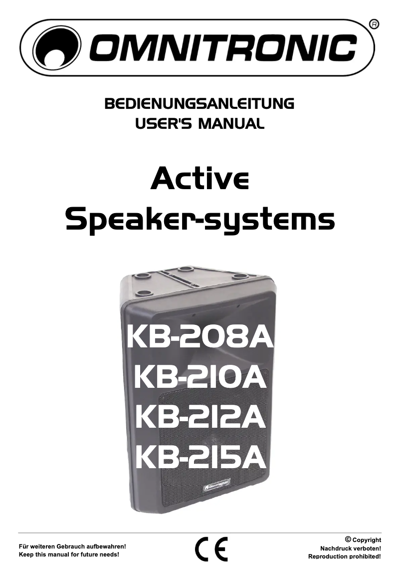 Image de la première page du manuel de l'appareil KB-215A