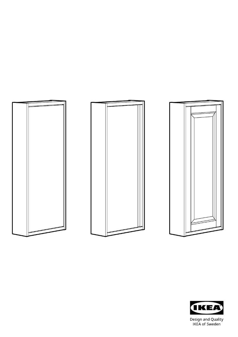 Página 1 del manual Manual de usuario Ikea TÄNNFORSEN 605.354.19