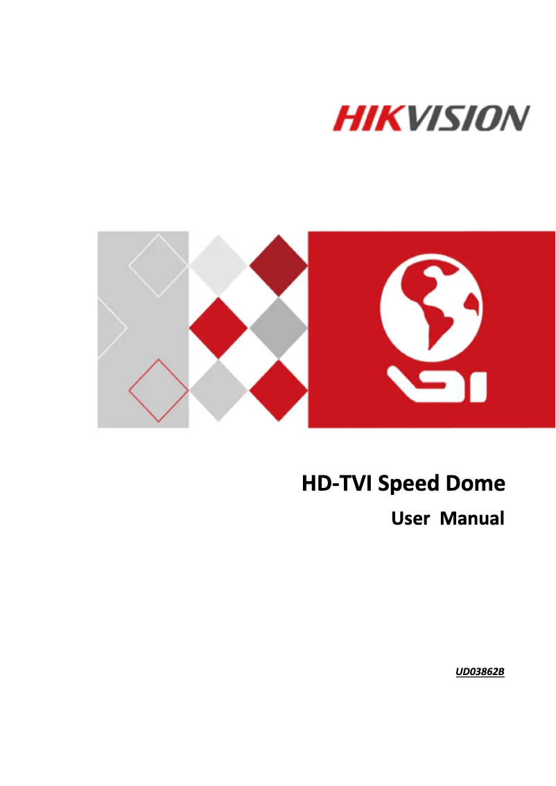 Page 1 de la notice Manuel utilisateur Hikvision DS-2AE4215TI-D(C)