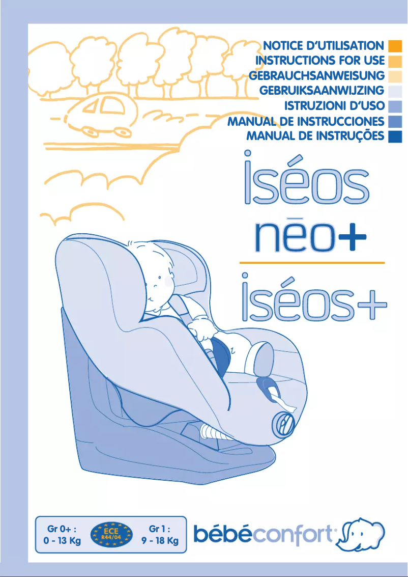 Page n°1 - Manuel utilisateur Bebe Confort Iseos Neo+
