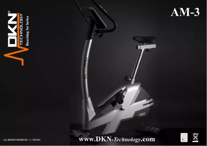 Page n°1 - Manuel utilisateur DKN AM-3