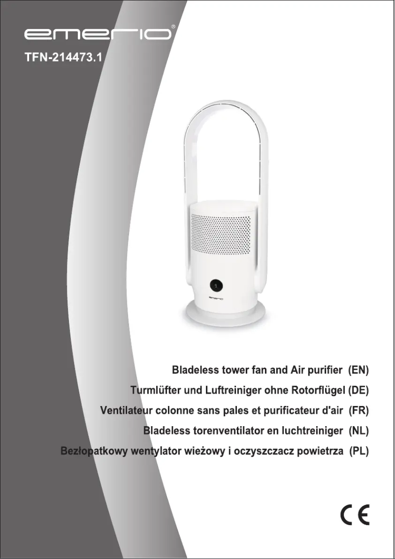 Image de la première page du manuel de l'appareil TFN-214473.1
