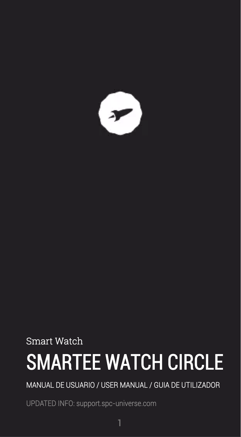 Image de la première page du manuel de l'appareil Smartee Circle 9607G