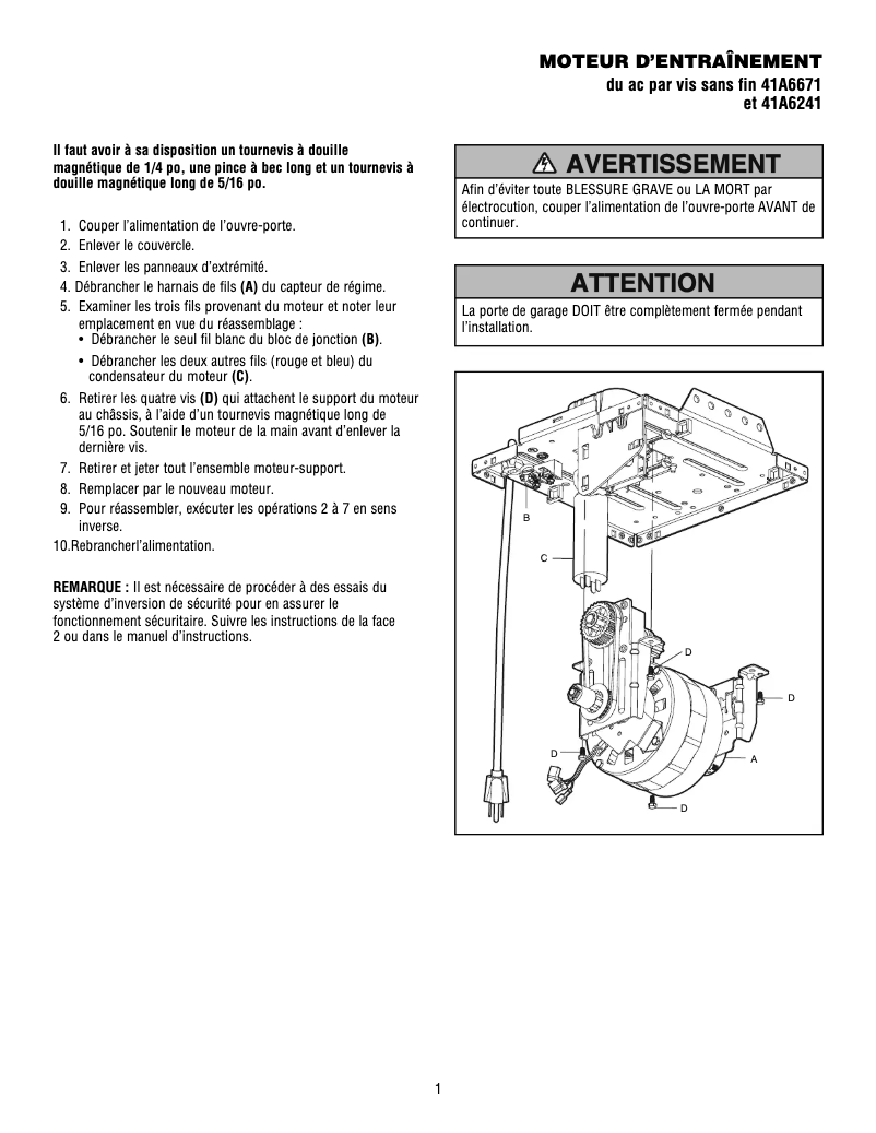 Image de la première page du manuel de l'appareil 041A6241