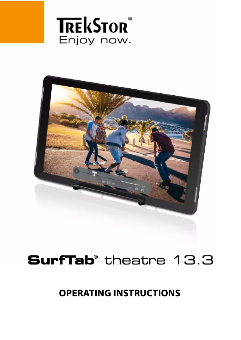 Página 1 del manual Manual de usuario TrekStor SurfTab Theatre 13.3