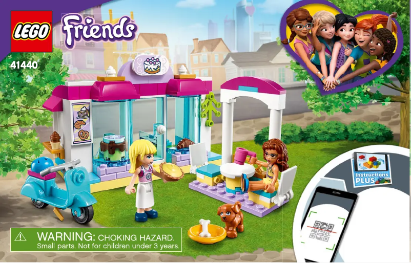 Page n°1 - Manuel utilisateur Lego Juniors Friends 41440
