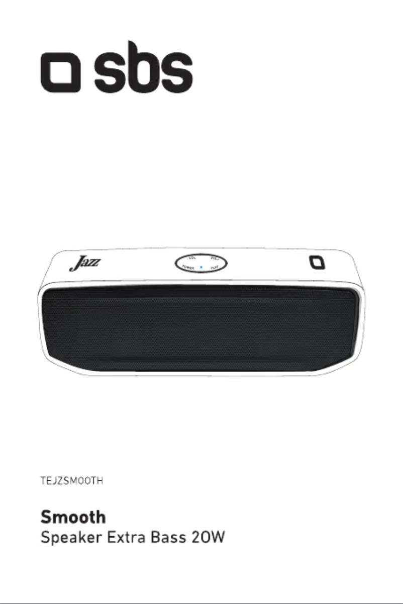 Page 1 de la notice Manuel utilisateur SBS Smooth