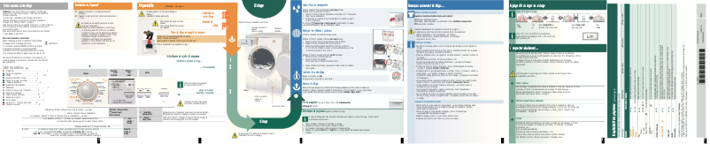 Page n°1 - Manuel utilisateur Constructa CWK4W361NL