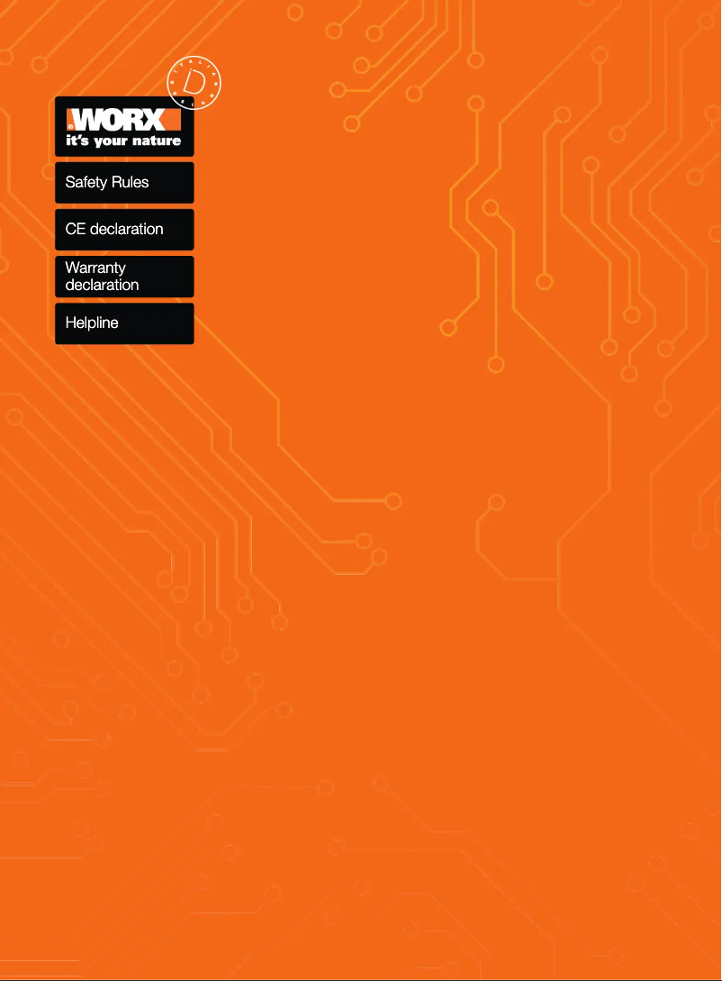 Image de la première page du manuel de l'appareil Landroid 2000