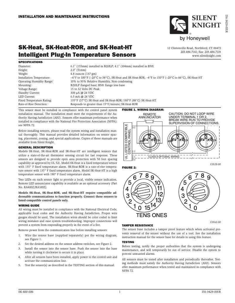Image de la première page du manuel de l'appareil SK-Heat