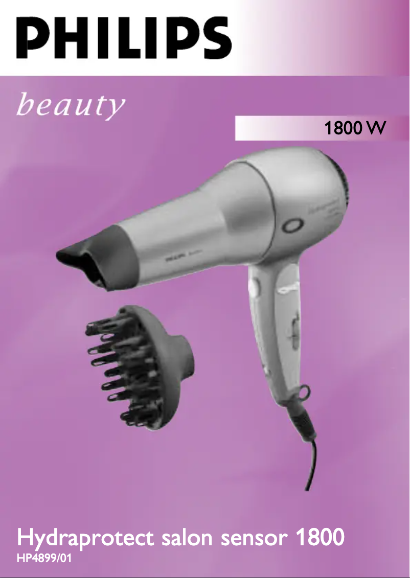 Image de la première page du manuel de l'appareil HP4899