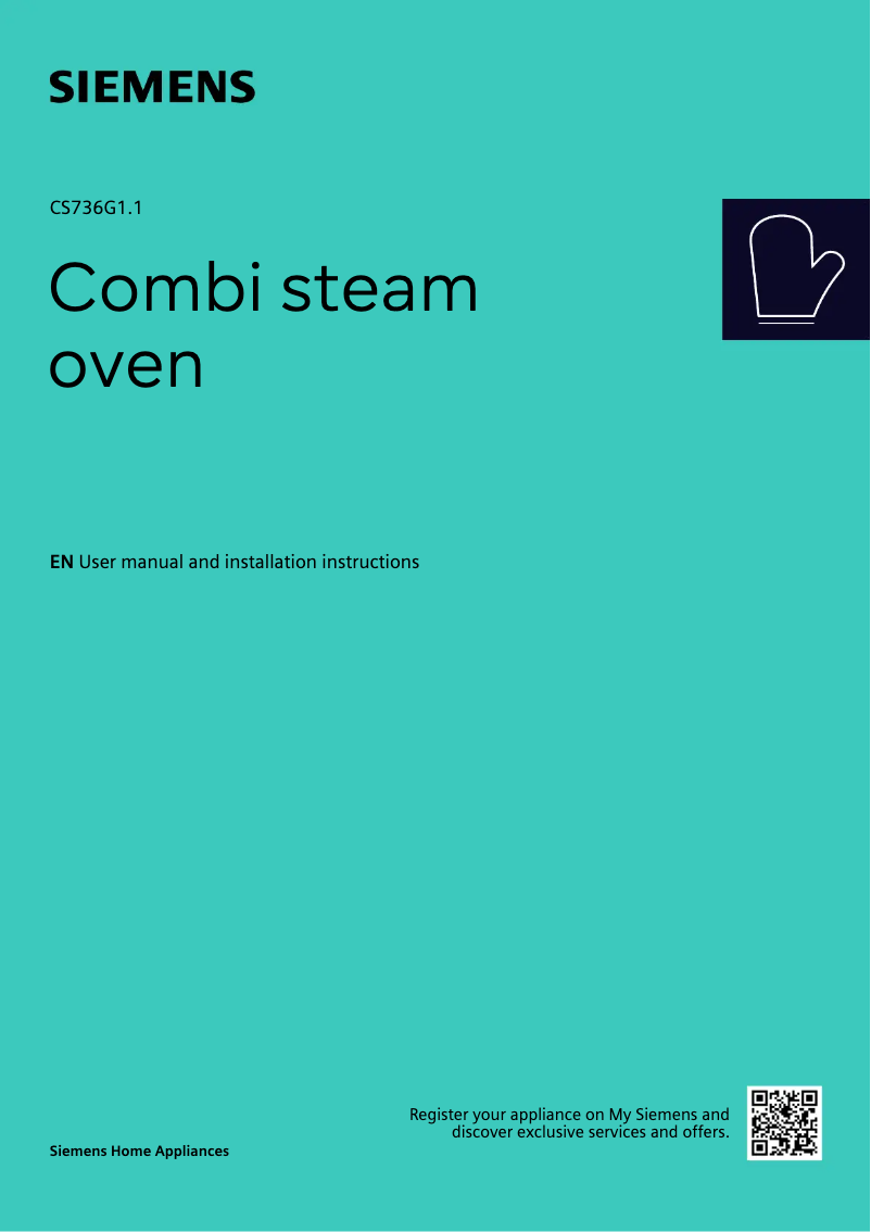 Image de la première page du manuel de l'appareil CS736G1B1