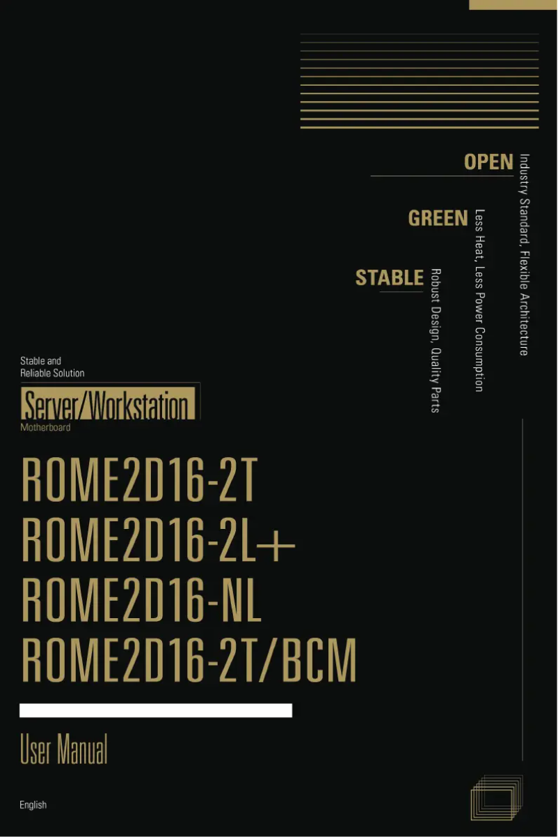 Image de la première page du manuel de l'appareil ROME2D16-2T