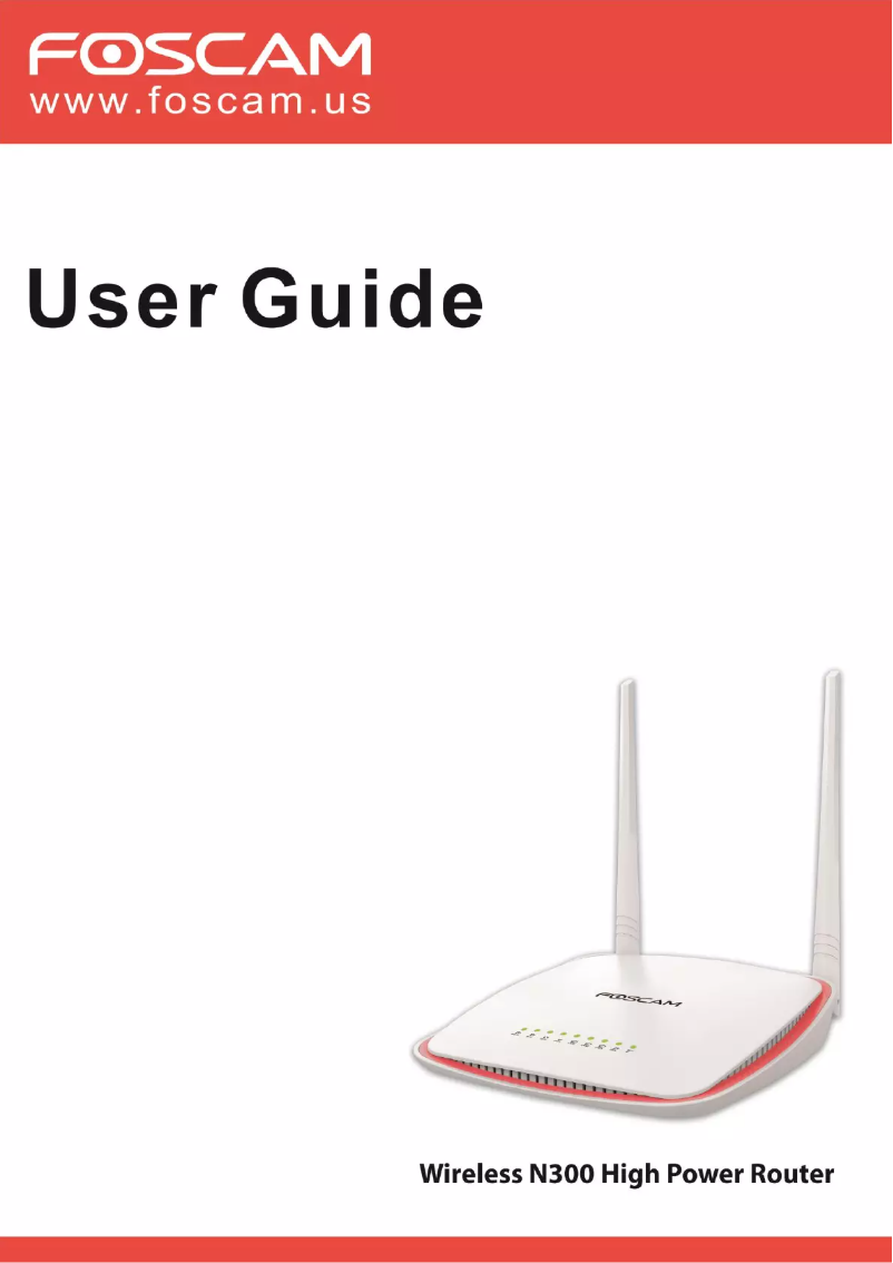 Image de la première page du manuel de l'appareil FR305