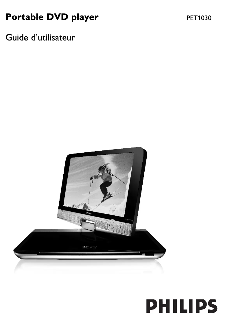 Image de la première page du manuel de l'appareil PET1030