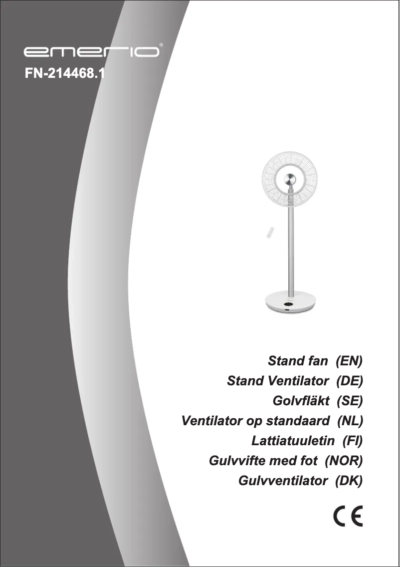 Image de la première page du manuel de l'appareil FN-214468