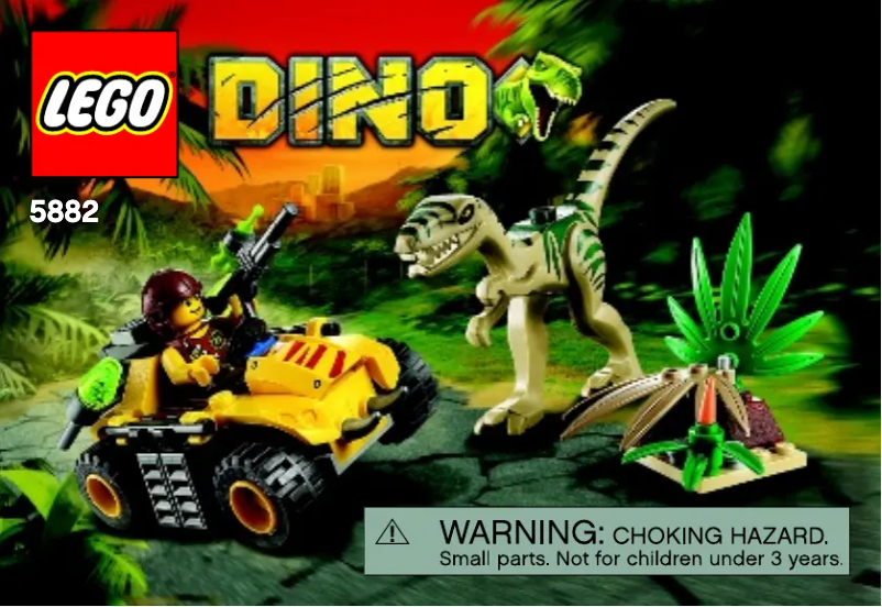 Página 1 del manual Manual de usuario Lego Dino 5882