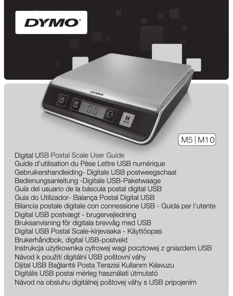 Page n°1 - Manuel utilisateur Dymo M10