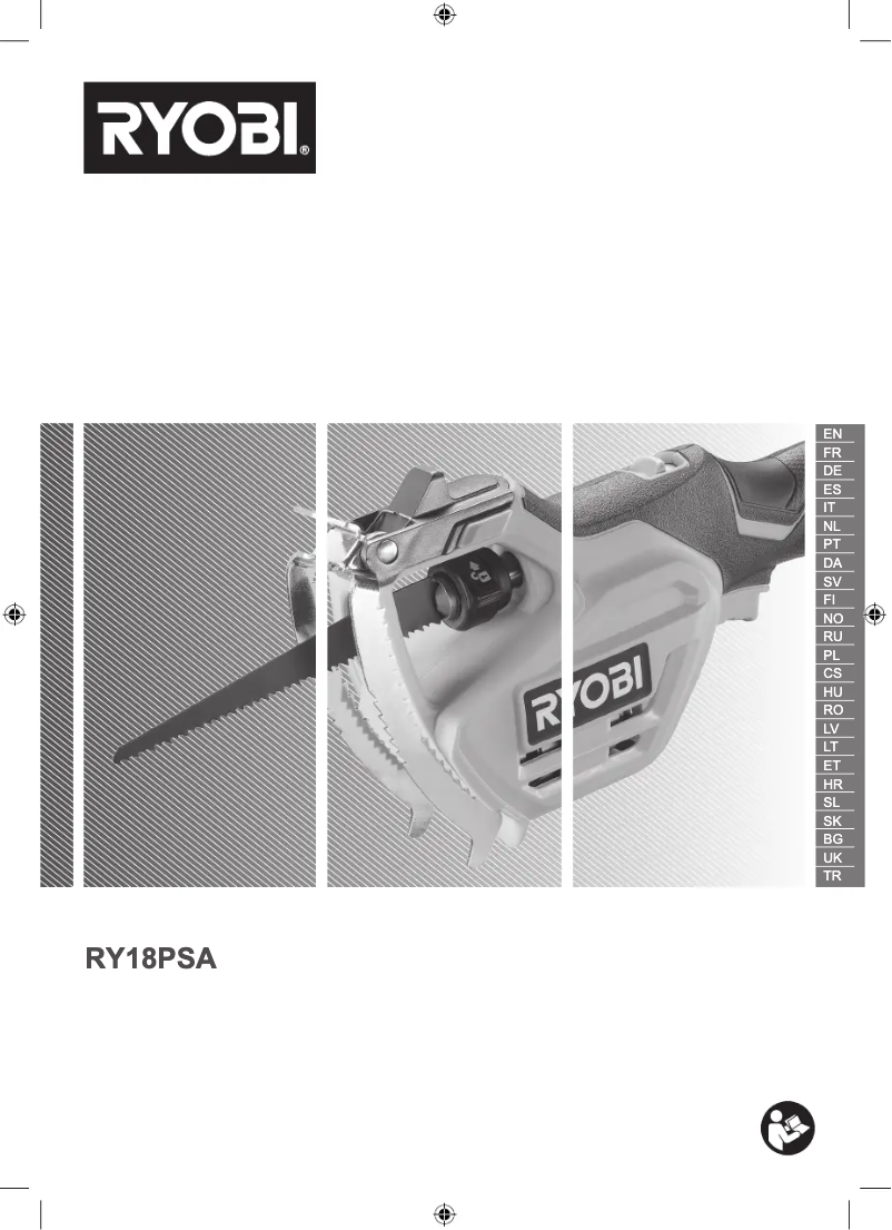 Page n°1 - Manuel utilisateur RYOBI One+ RY18PSA