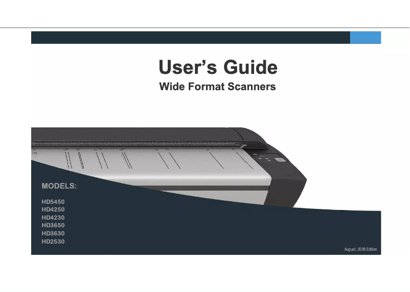 Image de la première page du manuel de l'appareil HD4230