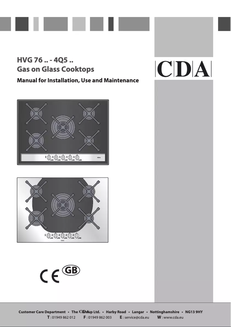 Page 1 de la notice Manuel utilisateur CDA 4Q5