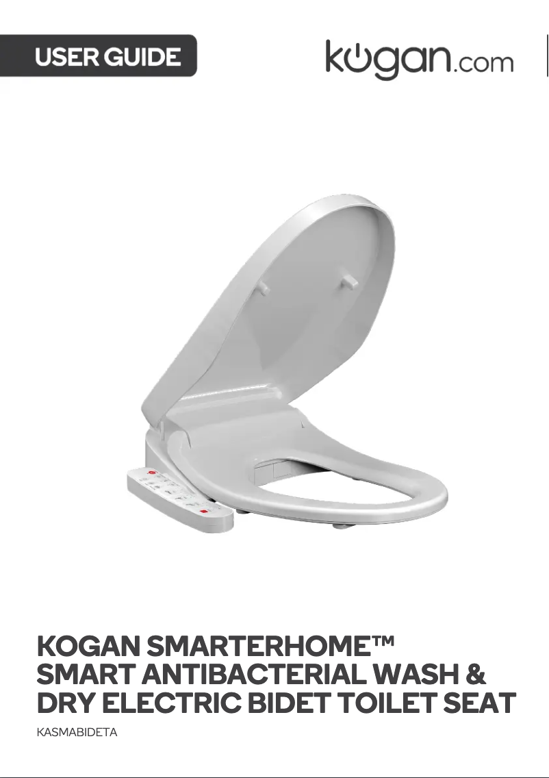 Page 1 de la notice Manuel utilisateur Kogan KASMABIDETA