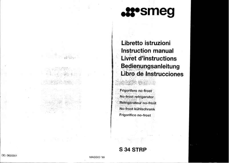 Page n°1 - Manuel utilisateur Smeg FA326
